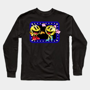 Mr. and Ms. Pac Man, Movie Stars Long Sleeve T-Shirt